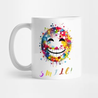 Smile and spread joy around you, Smiles are Contagious Mug